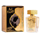 Gold en zwart parfumset van Lattafa Parfum Sheikh Shuyukh Luxe, sheikh shuyukh luxe